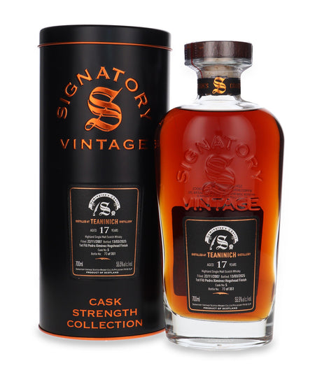 Teaninich 17 Year Old (D.2007, B.2025) Signatory Vintage Single Malt Scotch Whisky | 700ML at CaskCartel.com