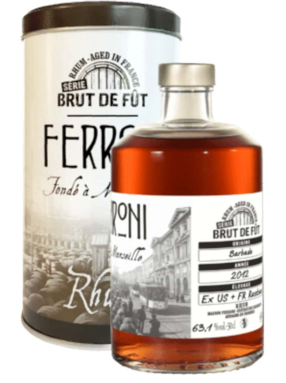Maison Ferroni Serie Brut De Fut Barbade 2012 | 500ML at CaskCartel.com