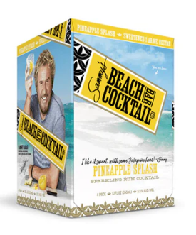 Sammy Hagar Pineapple Splash Beach Bar Cocktail | (4)*355ML at CaskCartel.com