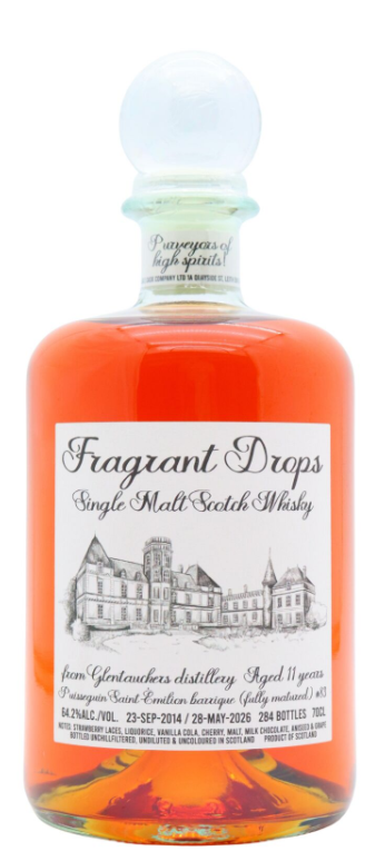 Glentauchers Fragrant Drops - Single Wine Cask #83 11 Year Old · 2014 Vintage Single Malt Scotch Whisky | 700ML at CaskCartel.com