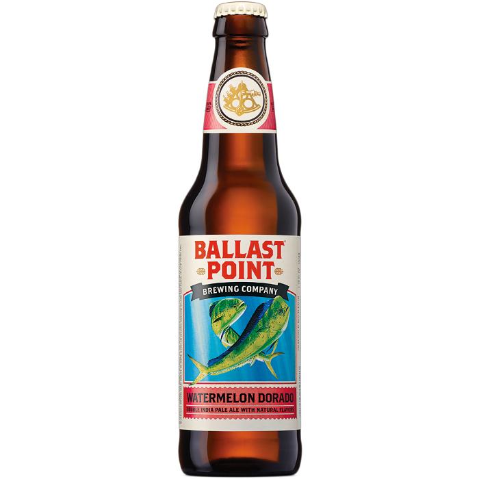 Ballast Point Watermelon Dorado Double IPA | (6)*355ML at CaskCartel.com