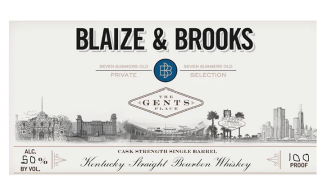 Blaise & Brooks Private Selection Kentucky Straight Bourbon Whisky