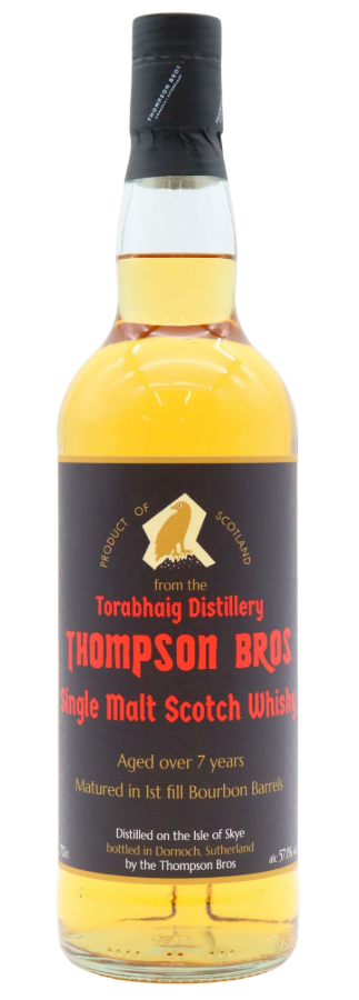 Torabhaig Thompson Bros 7 Year Old · 2018 Vintage Single Malt Scotch Whisky | 700ML at CaskCartel.com