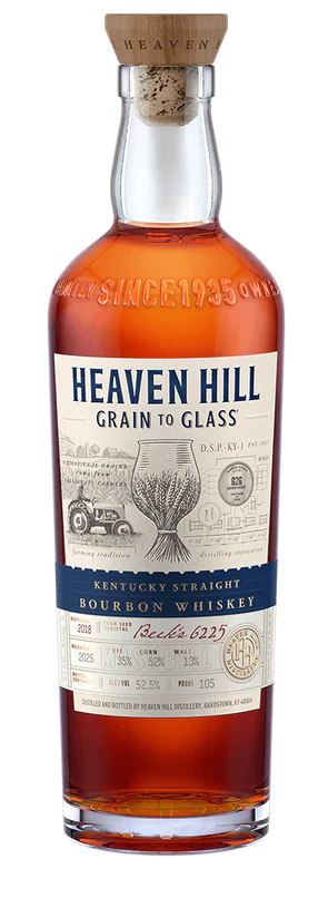 Heaven Hill Grain To Glass 2nd Edition 105 Proof 6 Year Old Kentucky Straight Bourbon Whiskey | 700ML at CaskCartel.com