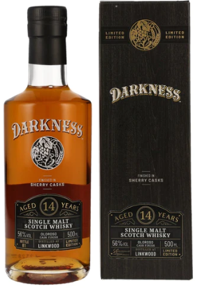 Linkwood 14 Year Old Darkness Oloroso Cask Single Malt Scotch Whisky | 500ML at CaskCartel.com