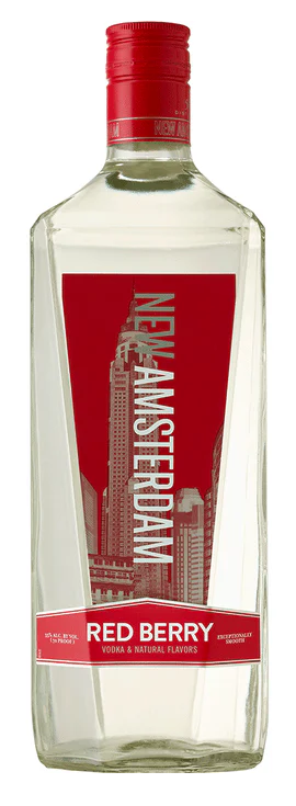 New Amsterdam Red Berry Vodka | 1.75L at CaskCartel.com