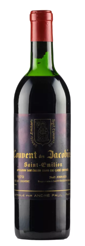 1970 | Couvent des Jacobins | Saint-Emilion Grand Cru at CaskCartel.com