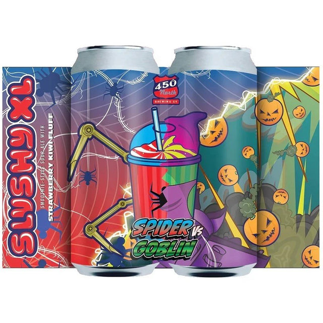 450 North Brewing Co. Spider Vs Goblin Slushy XL Sour Ale Beer | (4)*355ML at CaskCartel.com