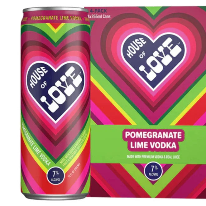 RuPaul's House of Love Pomegranate Lime Vodka | (4)*355ML at CaskCartel.com