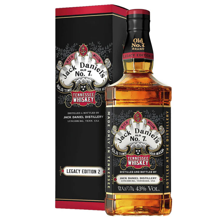 Jack Daniel's Legacy 2nd Edition Old No.7 Brand Sour Mash Whiskey | 1L at CaskCartel.com