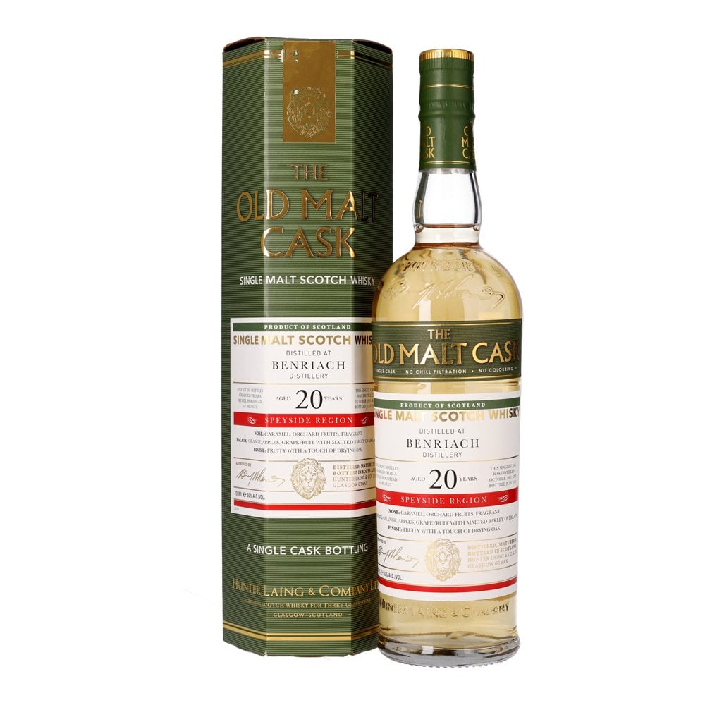 Benriach Old Malt Cask Single Cask Matured 2001 20 Year Old Whisky | 700ML at CaskCartel.com