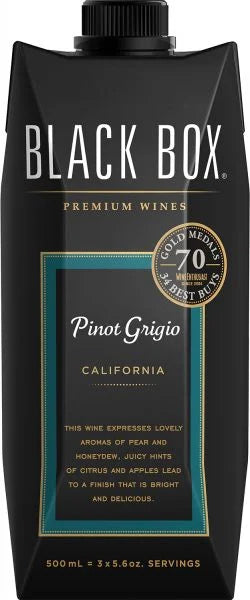Black Box Wines | Pinot Grigio (Half Litre) - NV at CaskCartel.com