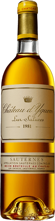 1981 | Chateau d'Yquem | Sauternes at CaskCartel.com