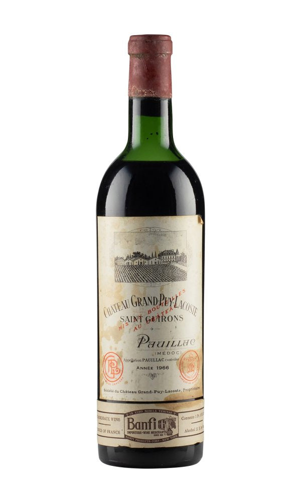 1966 | Château Grand-Puy-Lacoste | Pauillac at CaskCartel.com