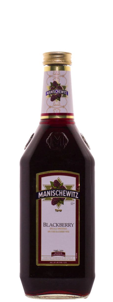 Manischewitz | Blackberry Fruit Wine Kosher For Passover (Magnum) - NV at CaskCartel.com