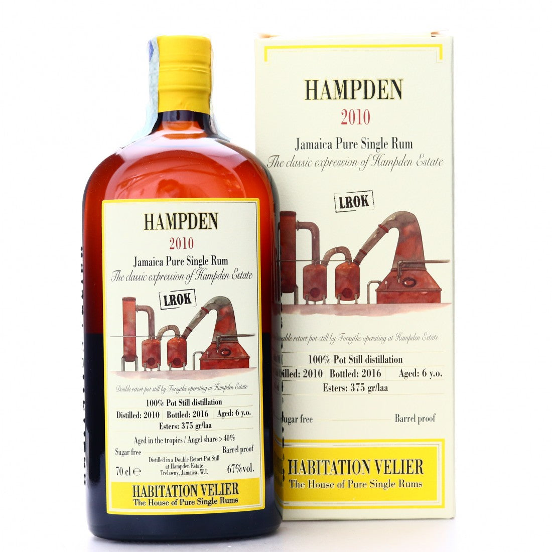 Hampden LROK 2010 Habitation Velier 6 Year Old | 700ML at CaskCartel.com