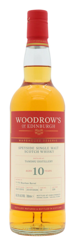 Tamdhu Woodrow's Of Edinburgh - Single Cask #12 10 Year Old · 2015 Vintage Single Malt Scotch Whisky | 700ML at CaskCartel.com