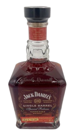 Jack Daniel's Single Barrel Special Release COY HILL 142.5 Proof Black Ink Tennessee Whiskey