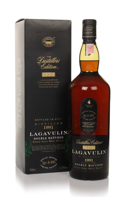 Lagavulin 1991 (bottled 2007) Pedro Ximenez Cask Finish - Distillers Edition Single Malt Whisky | 1L