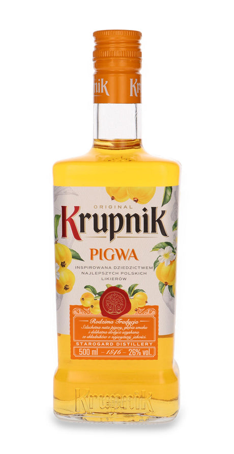 Krupnik Pigwa (Quince) Original Liqueur | 500ML at CaskCartel.com