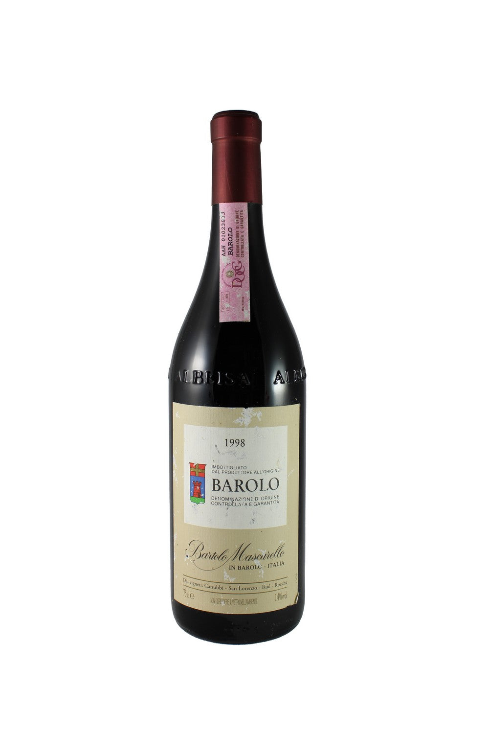 1998 | Bartolo Mascarello | Barolo at CaskCartel.com