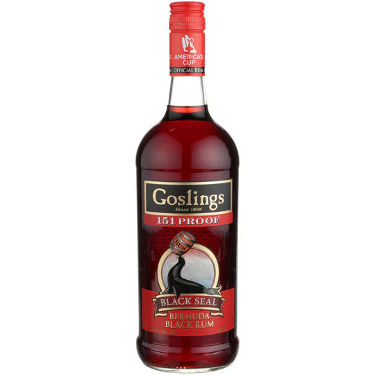 Gosling's Black Seal 151 Proof Rum | 1L at CaskCartel.com