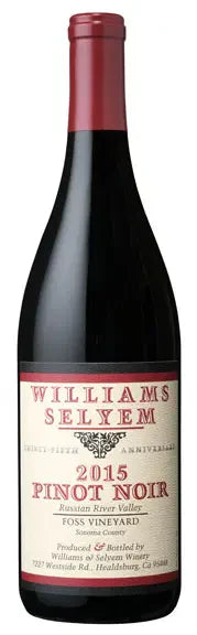 2015 | Williams Selyem | Foss Vineyard Pinot Noir at CaskCartel.com