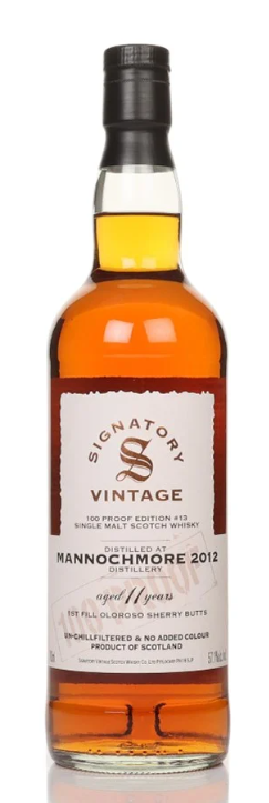 Mannochmore 11 Year Old 2012 Edition #13 Signatory Single Malt Scotch Whisky | 700ML