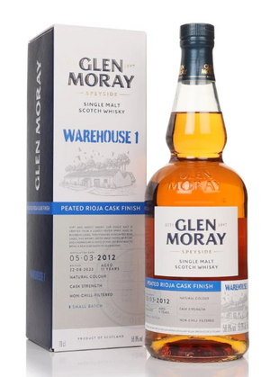 Glen Moray 11 Year Old 2012 Peated Rioja Finish Warehouse #1 Single Malt Scotch Whisky | 700ML at CaskCartel.com