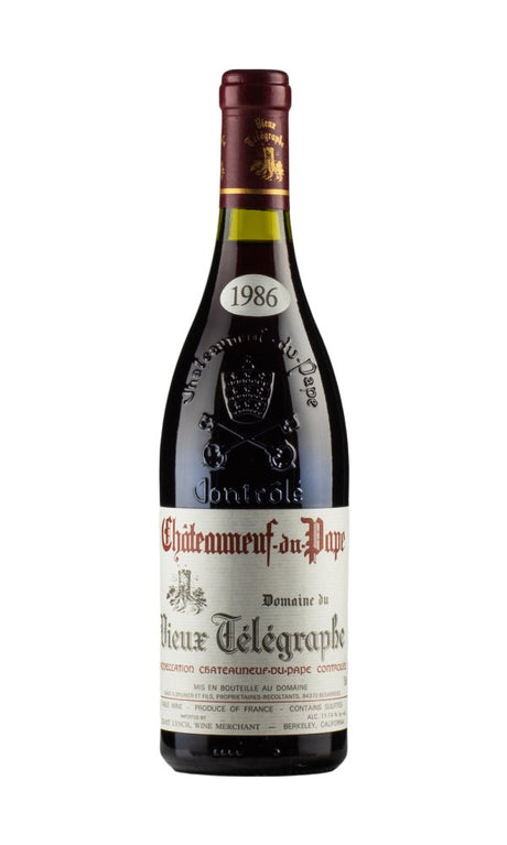 1986 | Domaine du Vieux Télégraphe | Chateauneuf-du-Pape La Crau at CaskCartel.com