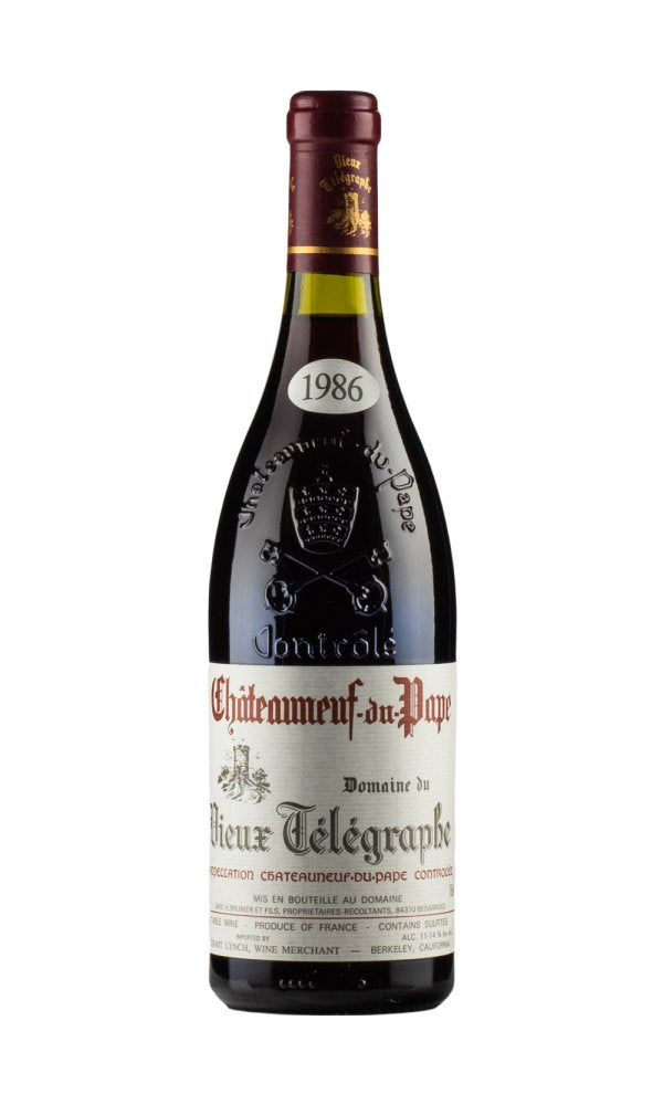1986 | Domaine du Vieux Télégraphe | Chateauneuf-du-Pape La Crau at CaskCartel.com