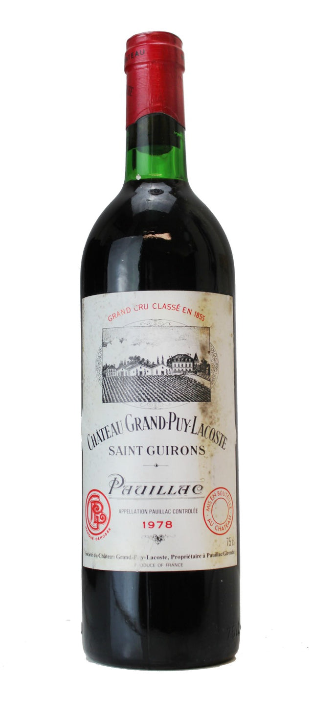 1978 | Chateau Grand-Puy-Lacoste | Pauillac at CaskCartel.com