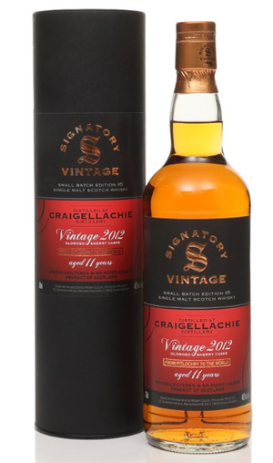 Craigellachie 11 Year Old 2012 Small Batch Edition #5 Signatory Single Malt Scotch Whisky | 700ML at CaskCartel.com