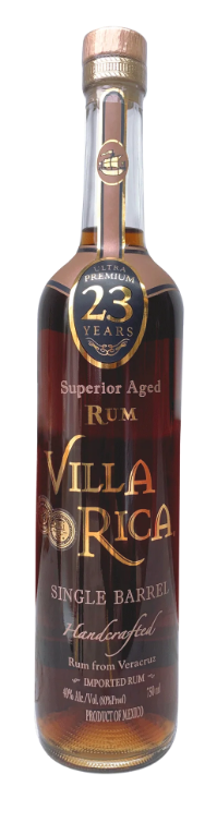 Villa Rica Single Barrel Ultra Premium 23 Year Old Superior Aged Rum | 700ML at CaskCartel.com
