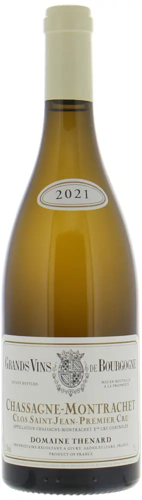 2021 | Domaine Baron Thenard | Clos Saint-Jean Chassagne-Montrachet at CaskCartel.com