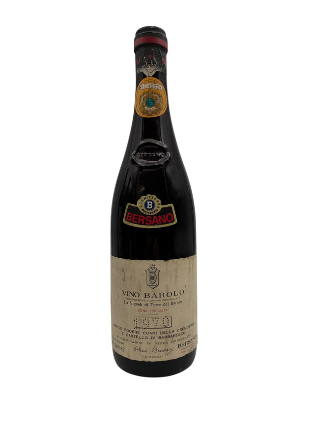 1970 | Bersano | Barolo at CaskCartel.com
