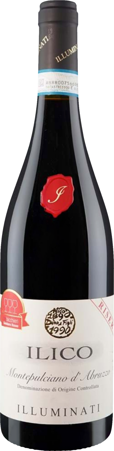 2018 | Illuminati | Ilico Riserva Montepulciano d'Abruzzo at CaskCartel.com