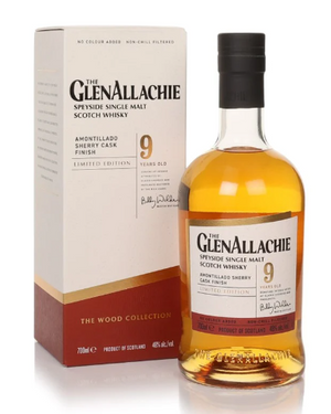 GlenAllachie 9 Year Old Amontillado Sherry Cask Finish Single Malt Scotch Whisky | 700ML at CaskCartel.com