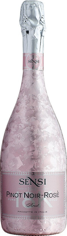 Sensi Vigne e Vini | 18K Pure Gold Pinot Noir Rose Brut - NV at CaskCartel.com
