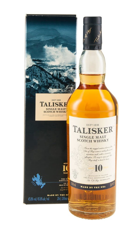 Talisker 10 Year Old Single Malt Scotch Whisky | 200ML at CaskCartel.com