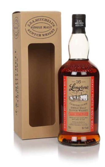 Longrow 16 Year Old 1996 Cask Strength Single Malt Scotch Whisky | 700ML