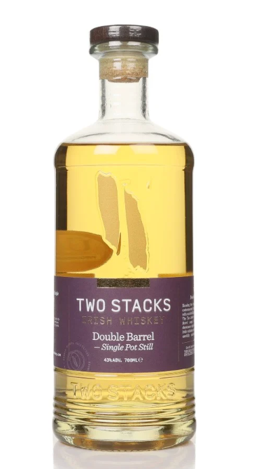 Two Stacks Single Pot Still Double Barrel Irish Whiskey | 700ML