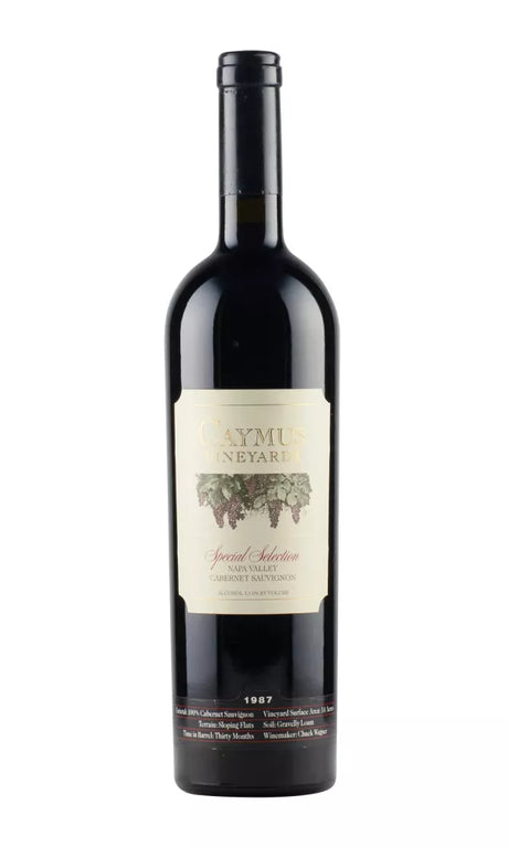 1987 | Caymus Vineyards | Special Selection Cabernet Sauvignon at CaskCartel.com