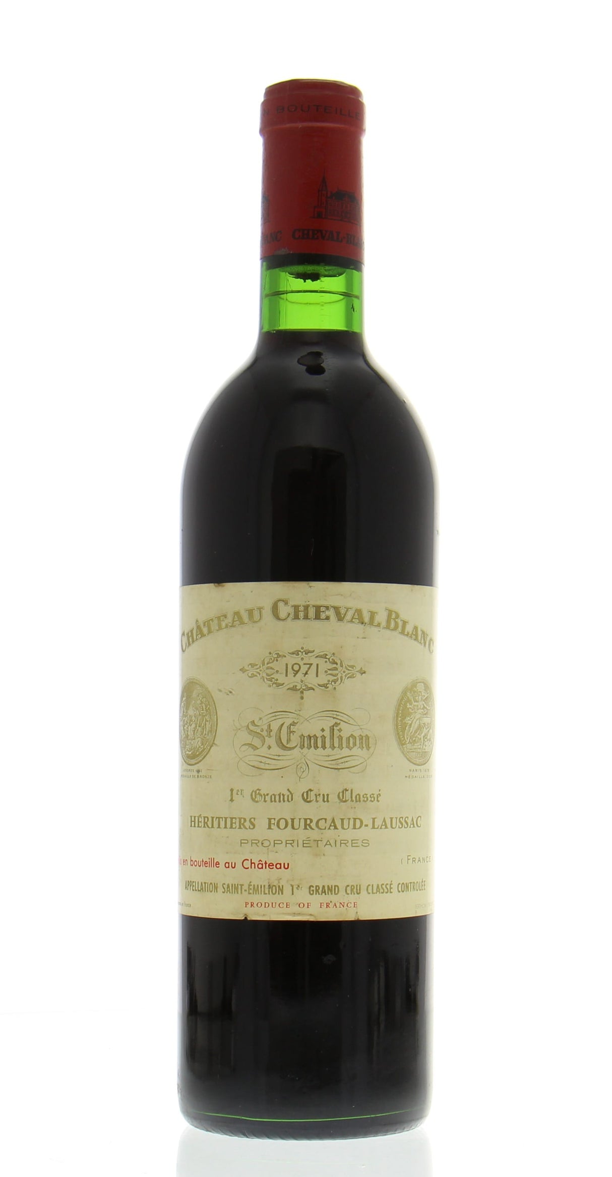 1971 | Chateau Cheval Blanc | Saint-Emilion at CaskCartel.com