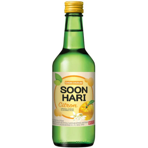 Chum Churum Soon Hari Yuzu - Citron Soju | 375ML at CaskCartel.com