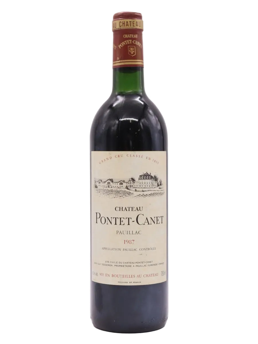 1987 | Chateau Pontet-Canet | Pauillac at CaskCartel.com
