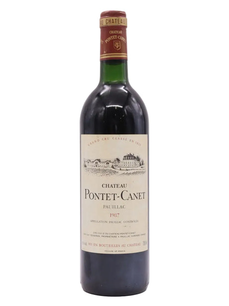 1987 | Chateau Pontet-Canet | Pauillac at CaskCartel.com
