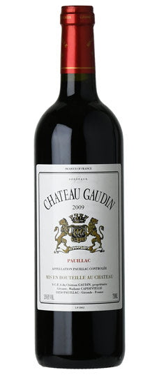 2009 | Chateau Gaudin | Pauillac at CaskCartel.com