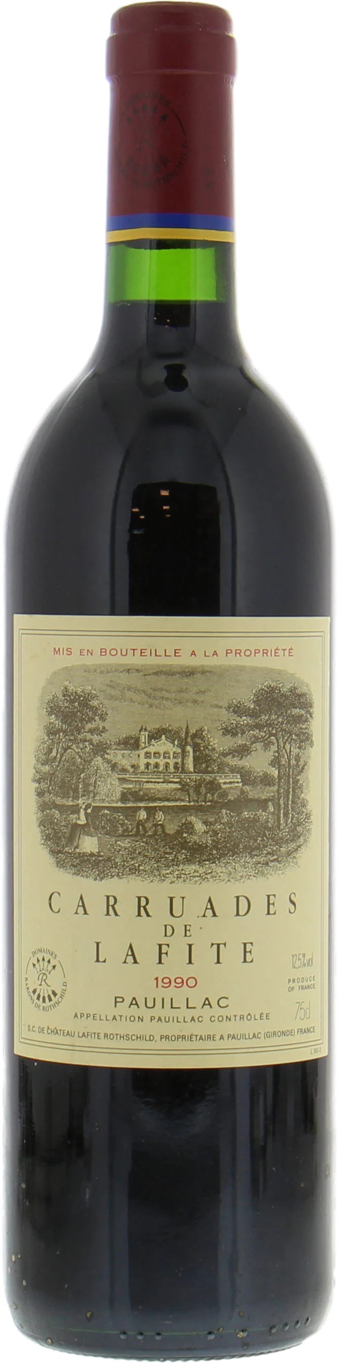 1990 | Château Lafite Rothschild | Carruades de Lafite at CaskCartel.com