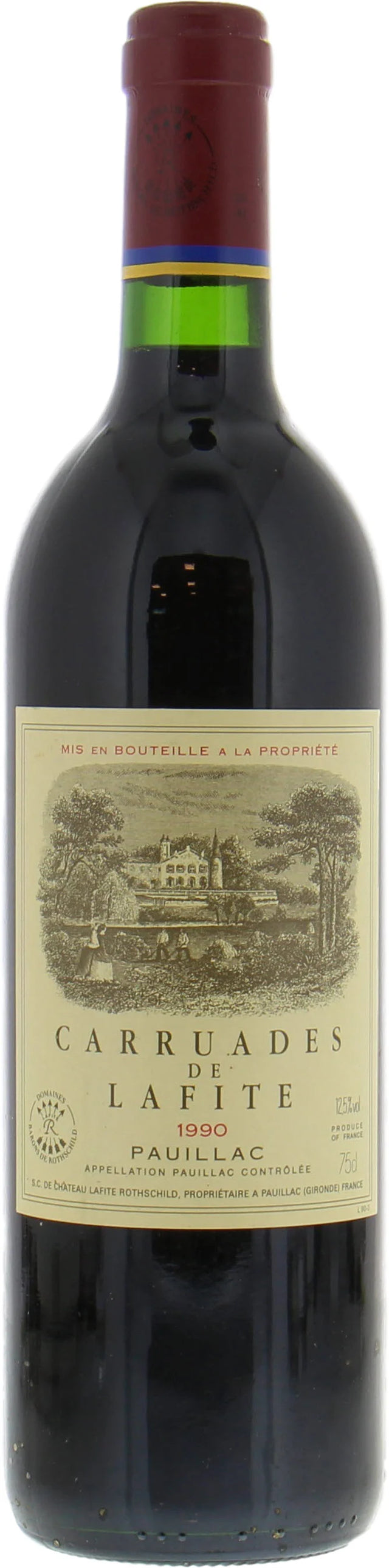 1990 | Château Lafite Rothschild | Carruades de Lafite at CaskCartel.com